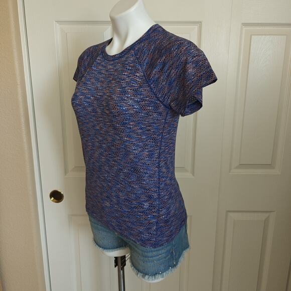 Athleta ultimate train mesh crewneck tee sz XXS - Picture 8 of 12